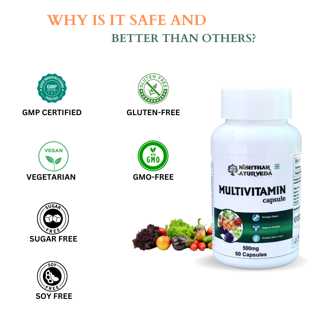 Buy Multivitamin tablets Online , 60 tablets for heart and Bones