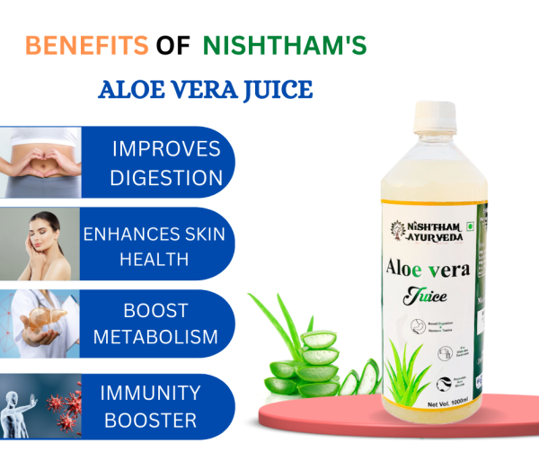 benefits of Nishtham's aloe vera juice