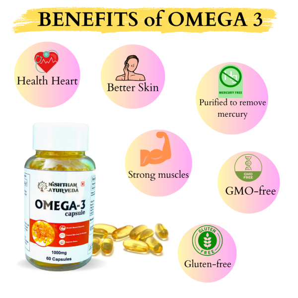 benefits of omega 3 by nishtham ayurveda