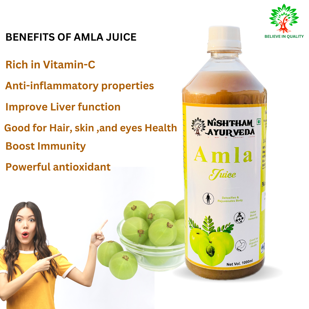 Amla Juice for Immunity & Detoxification - Nishtham Ayurveda | Fusion ...