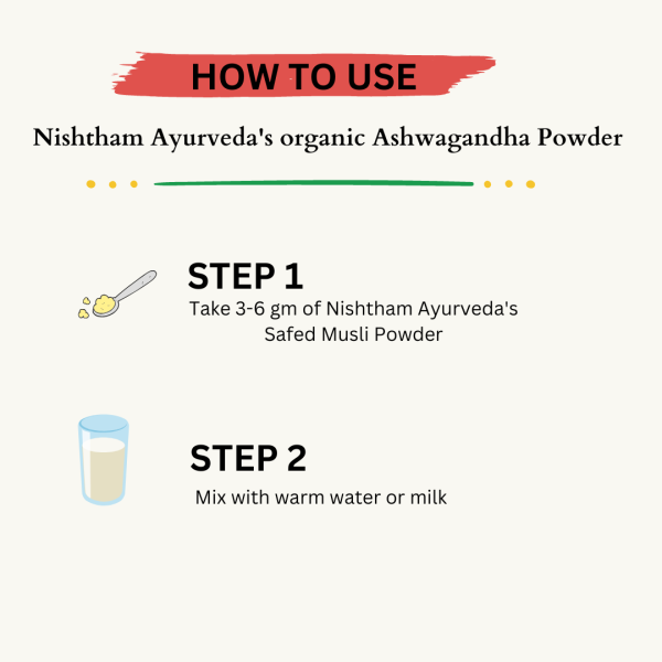 NISHTHAM AYURVEDA ASHWAGANDHA POWDER