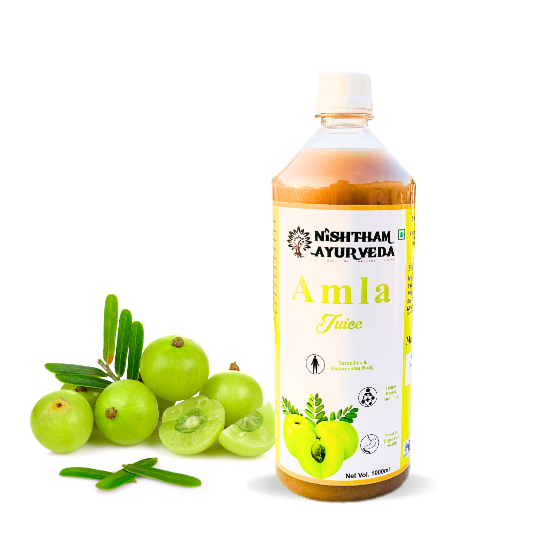 Buy best organic amla juice online in India - Nishtham Ayurveda