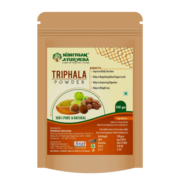 triphala churna ayurveda