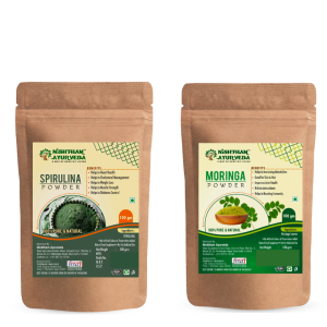 moringa spirulina combo powder